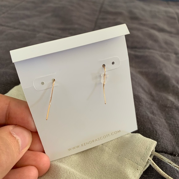 Kendra Scott Rose Gold Statement Earrings - Picture 6 of 6